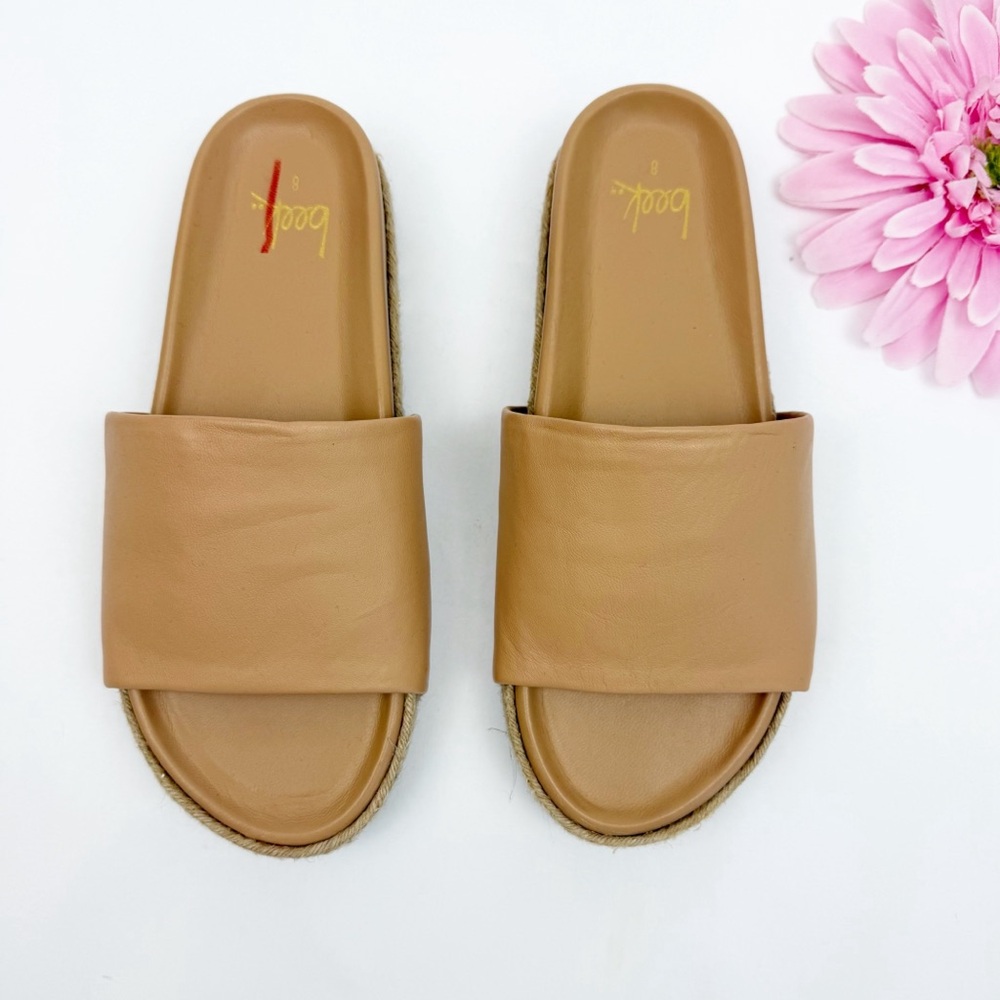 Beek Pelican Jute Platform Sandal Beach Tan - Picture 6 of 13